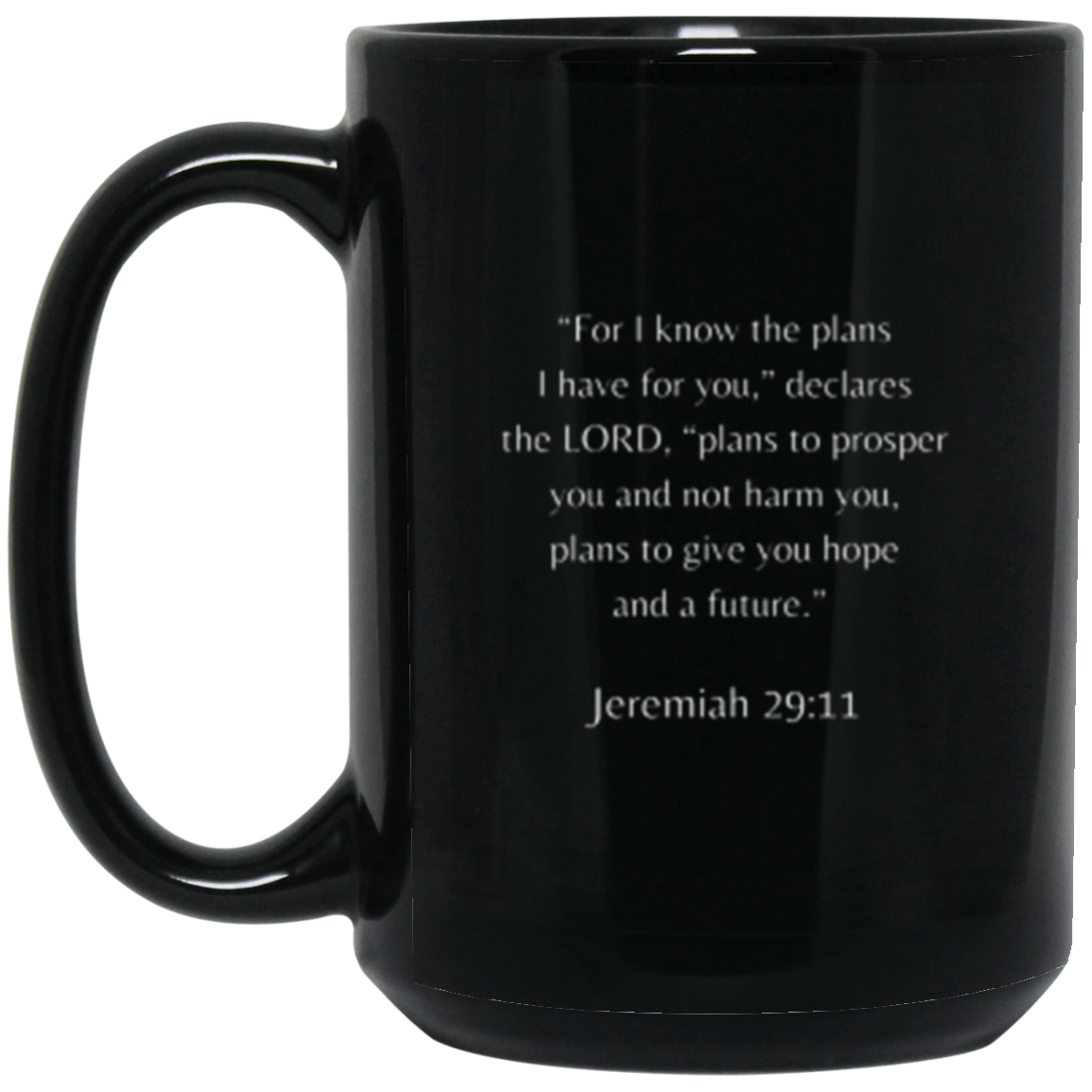 Jeremiah 29:11 Mug