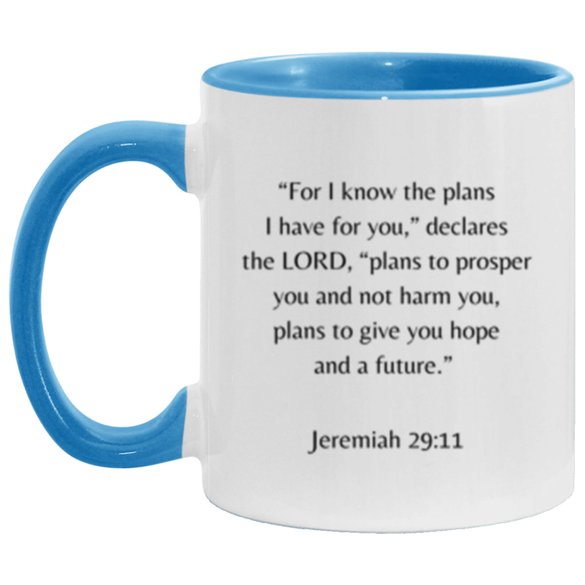 Jeremiah 29:11 Mug