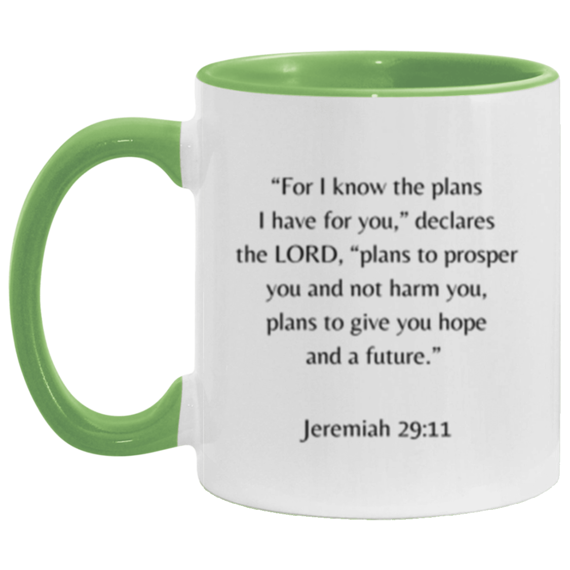 Jeremiah 29:11 Mug