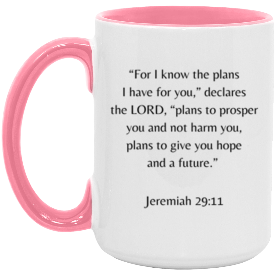 Jeremiah 29:11 Mug