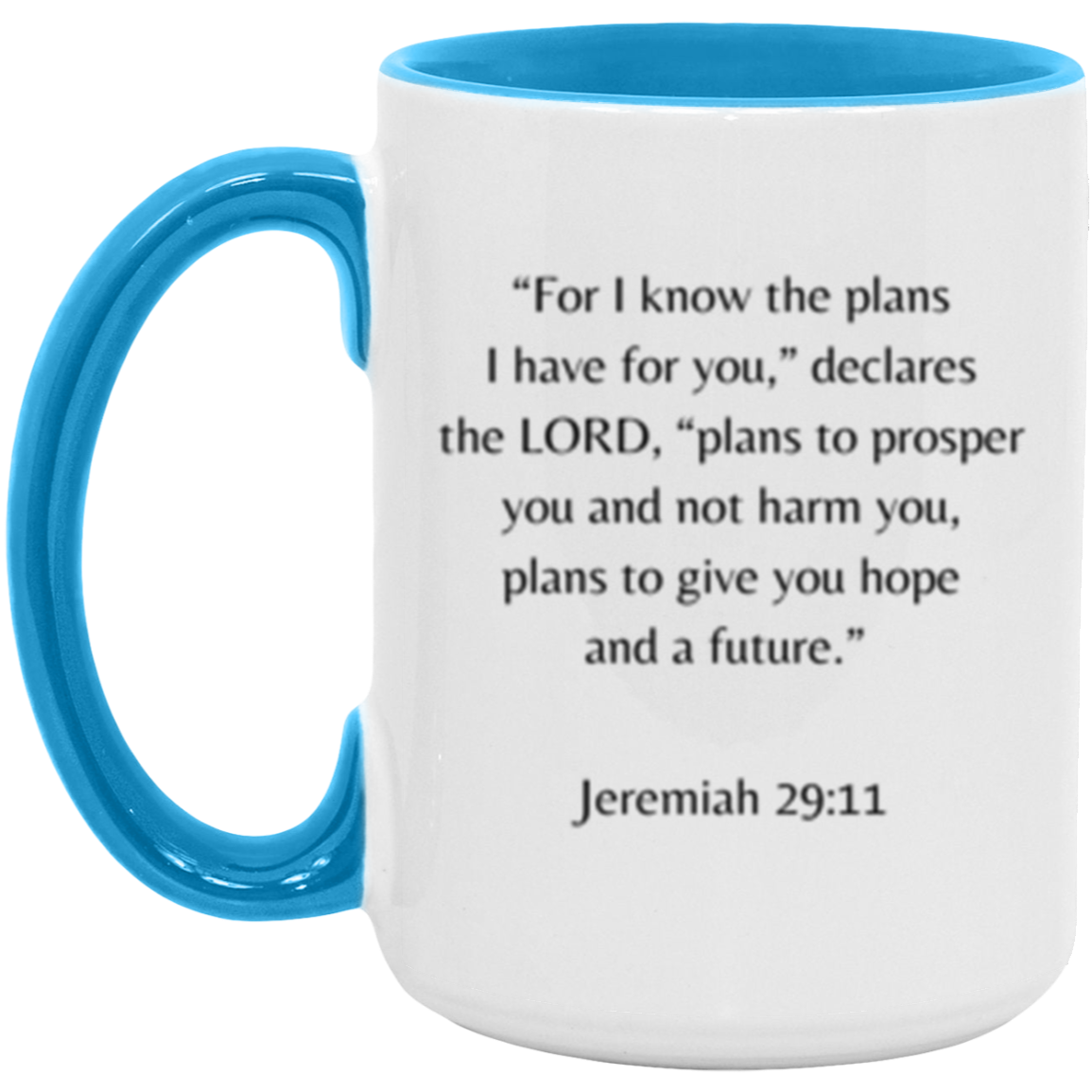 Jeremiah 29:11 Mug