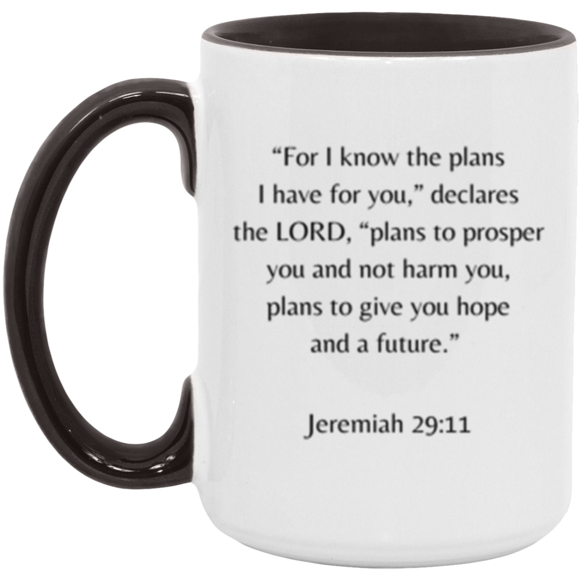 Jeremiah 29:11 Mug