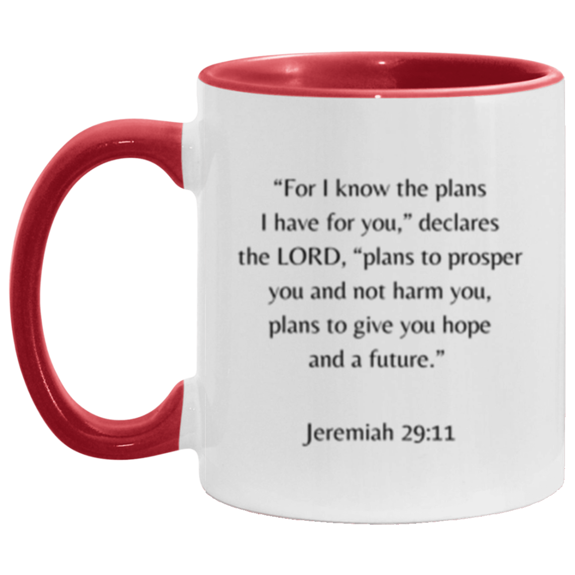 Jeremiah 29:11 Mug