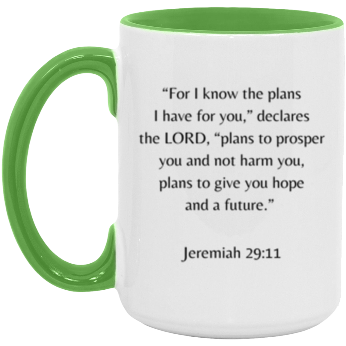 Jeremiah 29:11 Mug