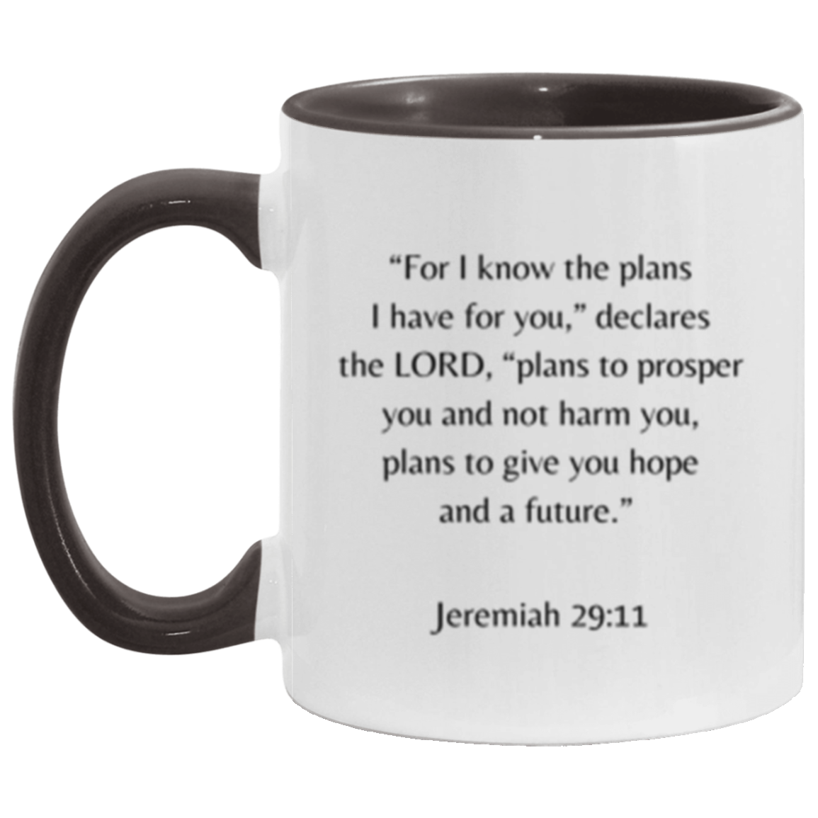 Jeremiah 29:11 Mug